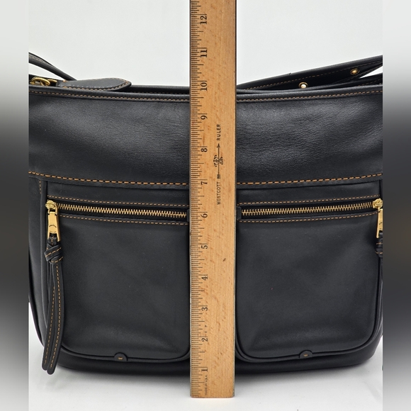 Coach Glovetanned Leather Andy Crossbody, EUC, Black - Picture 16 of 16